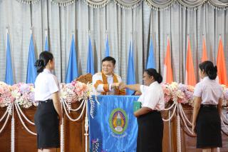 173. พิธีมอบใบประกาศนียบัตร และปัจฉิมนิเทศ นักศึกษาหลักสูตรครุศาสตรบัณฑิต ประจำปีการศึกษา 2566