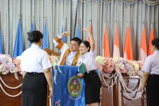 175. พิธีมอบใบประกาศนียบัตร และปัจฉิมนิเทศ นักศึกษาหลักสูตรครุศาสตรบัณฑิต ประจำปีการศึกษา 2566