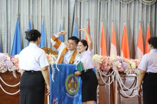 176. พิธีมอบใบประกาศนียบัตร และปัจฉิมนิเทศ นักศึกษาหลักสูตรครุศาสตรบัณฑิต ประจำปีการศึกษา 2566