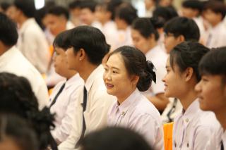 181. พิธีมอบใบประกาศนียบัตร และปัจฉิมนิเทศ นักศึกษาหลักสูตรครุศาสตรบัณฑิต ประจำปีการศึกษา 2566