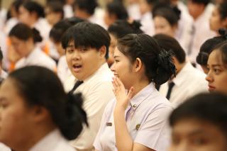 182. พิธีมอบใบประกาศนียบัตร และปัจฉิมนิเทศ นักศึกษาหลักสูตรครุศาสตรบัณฑิต ประจำปีการศึกษา 2566