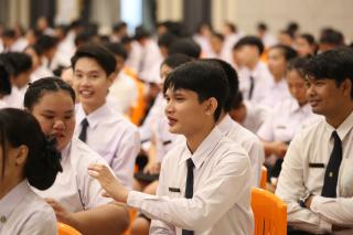 184. พิธีมอบใบประกาศนียบัตร และปัจฉิมนิเทศ นักศึกษาหลักสูตรครุศาสตรบัณฑิต ประจำปีการศึกษา 2566