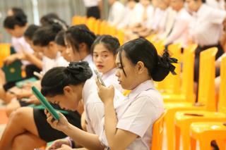 188. พิธีมอบใบประกาศนียบัตร และปัจฉิมนิเทศ นักศึกษาหลักสูตรครุศาสตรบัณฑิต ประจำปีการศึกษา 2566