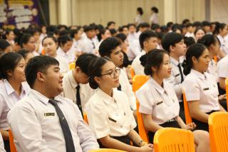 189. พิธีมอบใบประกาศนียบัตร และปัจฉิมนิเทศ นักศึกษาหลักสูตรครุศาสตรบัณฑิต ประจำปีการศึกษา 2566