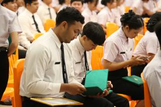 198. พิธีมอบใบประกาศนียบัตร และปัจฉิมนิเทศ นักศึกษาหลักสูตรครุศาสตรบัณฑิต ประจำปีการศึกษา 2566
