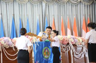 206. พิธีมอบใบประกาศนียบัตร และปัจฉิมนิเทศ นักศึกษาหลักสูตรครุศาสตรบัณฑิต ประจำปีการศึกษา 2566