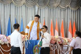 209. พิธีมอบใบประกาศนียบัตร และปัจฉิมนิเทศ นักศึกษาหลักสูตรครุศาสตรบัณฑิต ประจำปีการศึกษา 2566