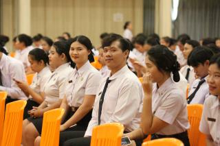 221. พิธีมอบใบประกาศนียบัตร และปัจฉิมนิเทศ นักศึกษาหลักสูตรครุศาสตรบัณฑิต ประจำปีการศึกษา 2566