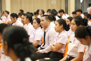 223. พิธีมอบใบประกาศนียบัตร และปัจฉิมนิเทศ นักศึกษาหลักสูตรครุศาสตรบัณฑิต ประจำปีการศึกษา 2566