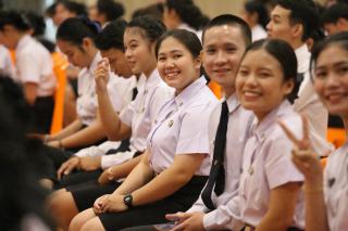 225. พิธีมอบใบประกาศนียบัตร และปัจฉิมนิเทศ นักศึกษาหลักสูตรครุศาสตรบัณฑิต ประจำปีการศึกษา 2566