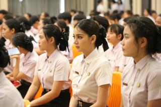 227. พิธีมอบใบประกาศนียบัตร และปัจฉิมนิเทศ นักศึกษาหลักสูตรครุศาสตรบัณฑิต ประจำปีการศึกษา 2566