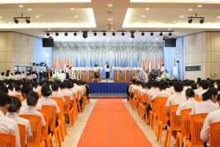 235. พิธีมอบใบประกาศนียบัตร และปัจฉิมนิเทศ นักศึกษาหลักสูตรครุศาสตรบัณฑิต ประจำปีการศึกษา 2566