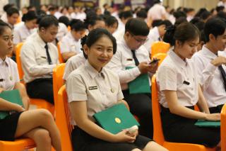 239. พิธีมอบใบประกาศนียบัตร และปัจฉิมนิเทศ นักศึกษาหลักสูตรครุศาสตรบัณฑิต ประจำปีการศึกษา 2566