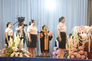 248. พิธีมอบใบประกาศนียบัตร และปัจฉิมนิเทศ นักศึกษาหลักสูตรครุศาสตรบัณฑิต ประจำปีการศึกษา 2566