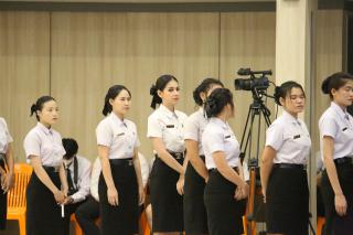280. พิธีมอบใบประกาศนียบัตร และปัจฉิมนิเทศ นักศึกษาหลักสูตรครุศาสตรบัณฑิต ประจำปีการศึกษา 2566
