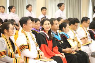 284. พิธีมอบใบประกาศนียบัตร และปัจฉิมนิเทศ นักศึกษาหลักสูตรครุศาสตรบัณฑิต ประจำปีการศึกษา 2566