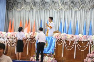 309. พิธีมอบใบประกาศนียบัตร และปัจฉิมนิเทศ นักศึกษาหลักสูตรครุศาสตรบัณฑิต ประจำปีการศึกษา 2566