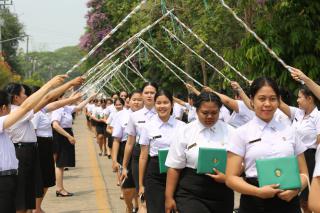 425. พิธีมอบใบประกาศนียบัตร และปัจฉิมนิเทศ นักศึกษาหลักสูตรครุศาสตรบัณฑิต ประจำปีการศึกษา 2566