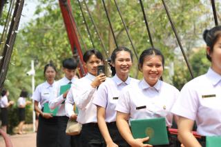 499. พิธีมอบใบประกาศนียบัตร และปัจฉิมนิเทศ นักศึกษาหลักสูตรครุศาสตรบัณฑิต ประจำปีการศึกษา 2566