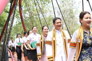 506. พิธีมอบใบประกาศนียบัตร และปัจฉิมนิเทศ นักศึกษาหลักสูตรครุศาสตรบัณฑิต ประจำปีการศึกษา 2566