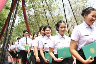 508. พิธีมอบใบประกาศนียบัตร และปัจฉิมนิเทศ นักศึกษาหลักสูตรครุศาสตรบัณฑิต ประจำปีการศึกษา 2566