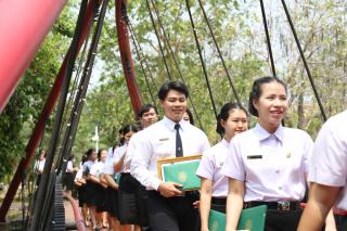 509. พิธีมอบใบประกาศนียบัตร และปัจฉิมนิเทศ นักศึกษาหลักสูตรครุศาสตรบัณฑิต ประจำปีการศึกษา 2566