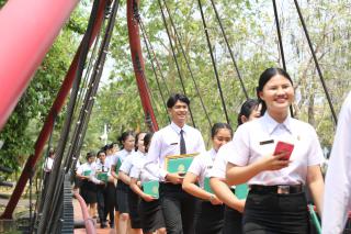 510. พิธีมอบใบประกาศนียบัตร และปัจฉิมนิเทศ นักศึกษาหลักสูตรครุศาสตรบัณฑิต ประจำปีการศึกษา 2566
