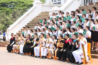 571. พิธีมอบใบประกาศนียบัตร และปัจฉิมนิเทศ นักศึกษาหลักสูตรครุศาสตรบัณฑิต ประจำปีการศึกษา 2566