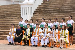 575. พิธีมอบใบประกาศนียบัตร และปัจฉิมนิเทศ นักศึกษาหลักสูตรครุศาสตรบัณฑิต ประจำปีการศึกษา 2566