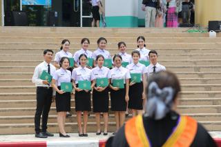 592. พิธีมอบใบประกาศนียบัตร และปัจฉิมนิเทศ นักศึกษาหลักสูตรครุศาสตรบัณฑิต ประจำปีการศึกษา 2566