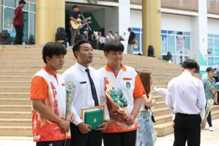 597. พิธีมอบใบประกาศนียบัตร และปัจฉิมนิเทศ นักศึกษาหลักสูตรครุศาสตรบัณฑิต ประจำปีการศึกษา 2566