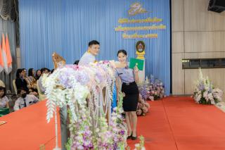 149. พิธีมอบใบประกาศนียบัตร ประจำปีการศึกษา 2566 และพิธีมอบเกียรติบัตรคณาจารย์ บุคลากร  และนักศึกษาที่มีความโดดเด่นในการสร้างผลงานและชื่อเสียงให้กับคณะครุศาสตร์