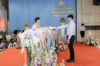 242. พิธีมอบใบประกาศนียบัตร ประจำปีการศึกษา 2566 และพิธีมอบเกียรติบัตรคณาจารย์ บุคลากร  และนักศึกษาที่มีความโดดเด่นในการสร้างผลงานและชื่อเสียงให้กับคณะครุศาสตร์
