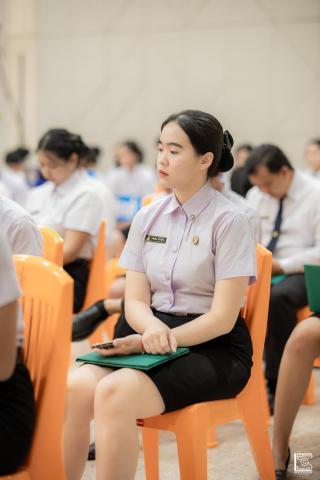 30. พิธีกล่าวคำปฏิญาณตนของนักศึกษา และพิธีลอดซุ้มไม้เรียวครุศาสตร์