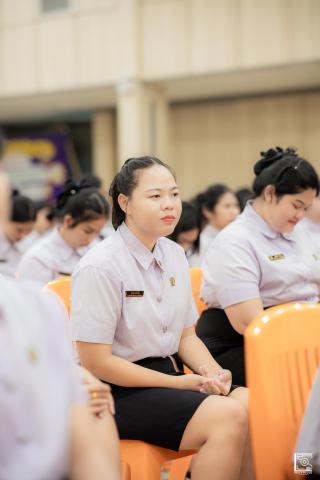 65. พิธีกล่าวคำปฏิญาณตนของนักศึกษา และพิธีลอดซุ้มไม้เรียวครุศาสตร์