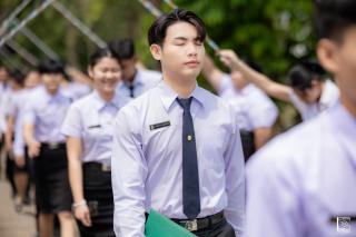 267. พิธีกล่าวคำปฏิญาณตนของนักศึกษา และพิธีลอดซุ้มไม้เรียวครุศาสตร์