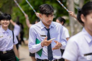 269. พิธีกล่าวคำปฏิญาณตนของนักศึกษา และพิธีลอดซุ้มไม้เรียวครุศาสตร์