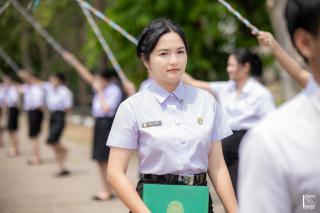 289. พิธีกล่าวคำปฏิญาณตนของนักศึกษา และพิธีลอดซุ้มไม้เรียวครุศาสตร์
