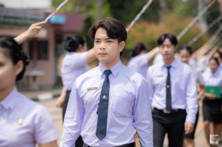331. พิธีกล่าวคำปฏิญาณตนของนักศึกษา และพิธีลอดซุ้มไม้เรียวครุศาสตร์
