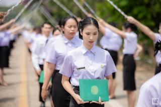 367. พิธีกล่าวคำปฏิญาณตนของนักศึกษา และพิธีลอดซุ้มไม้เรียวครุศาสตร์