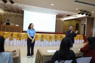 104. พิธีเปิดกิจกรรมการอบรมเชิงปฏิบัติการการออกแบบนวัตกรรมสู่การวิจัยในชั้นเรียน