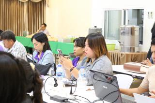 122. พิธีเปิดกิจกรรมการอบรมเชิงปฏิบัติการการออกแบบนวัตกรรมสู่การวิจัยในชั้นเรียน