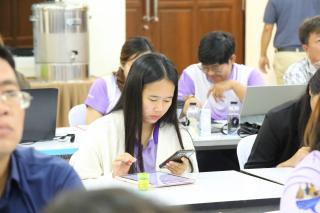 123. พิธีเปิดกิจกรรมการอบรมเชิงปฏิบัติการการออกแบบนวัตกรรมสู่การวิจัยในชั้นเรียน