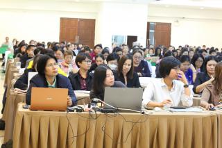 129. พิธีเปิดกิจกรรมการอบรมเชิงปฏิบัติการการออกแบบนวัตกรรมสู่การวิจัยในชั้นเรียน