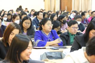 135. พิธีเปิดกิจกรรมการอบรมเชิงปฏิบัติการการออกแบบนวัตกรรมสู่การวิจัยในชั้นเรียน