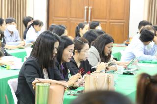 148. พิธีเปิดกิจกรรมการอบรมเชิงปฏิบัติการการออกแบบนวัตกรรมสู่การวิจัยในชั้นเรียน