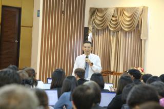 165. พิธีเปิดกิจกรรมการอบรมเชิงปฏิบัติการการออกแบบนวัตกรรมสู่การวิจัยในชั้นเรียน