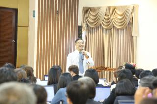 166. พิธีเปิดกิจกรรมการอบรมเชิงปฏิบัติการการออกแบบนวัตกรรมสู่การวิจัยในชั้นเรียน