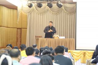 185. พิธีเปิดกิจกรรมการอบรมเชิงปฏิบัติการการออกแบบนวัตกรรมสู่การวิจัยในชั้นเรียน