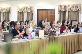 192. พิธีเปิดกิจกรรมการอบรมเชิงปฏิบัติการการออกแบบนวัตกรรมสู่การวิจัยในชั้นเรียน